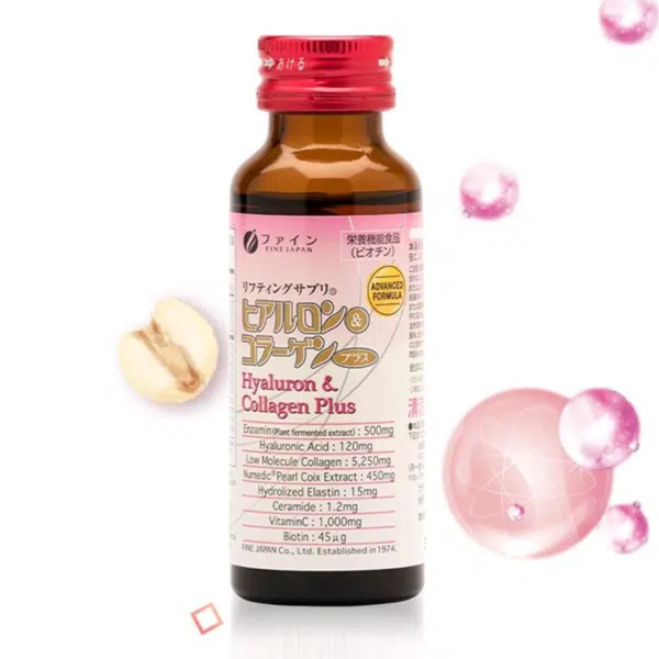 Fine Japan Nước Uống Dưỡng Da Hyaluron & Collagen Plus Drink 50ml