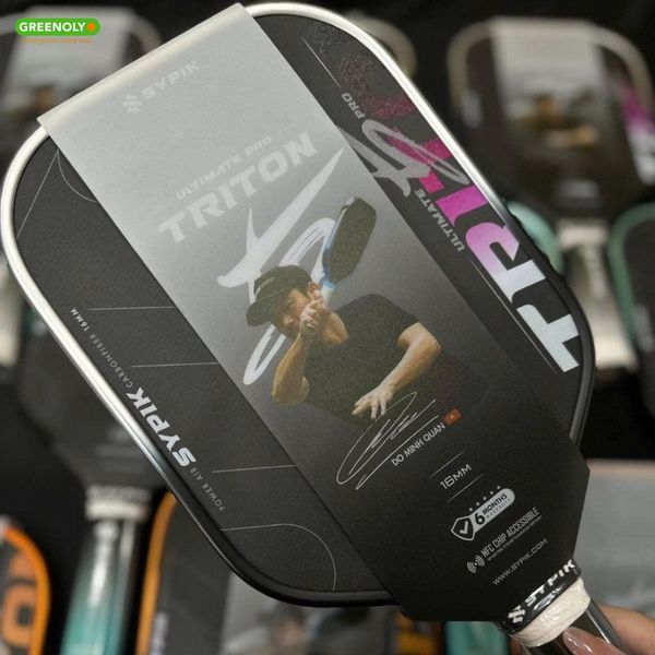 Sypik Vợt Pickleball Triton 5 Pro Ultimatee Gen 5 Bản Chữ Ký Đỗ Minh Quân 16mm | 2 Màu |