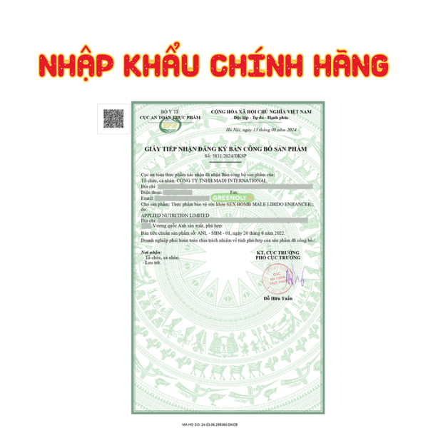 Applied Nutrition Viên Uống Hỗ Trợ Nam Giới - Từ Anh Quốc