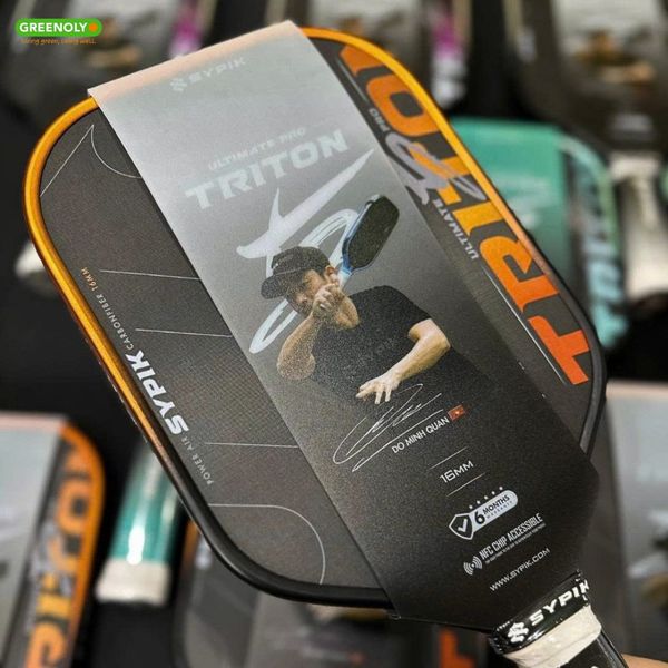 Sypik Vợt Pickleball Triton 5 Pro Ultimatee Gen 5 Bản Chữ Ký Đỗ Minh Quân 16mm | 2 Màu |