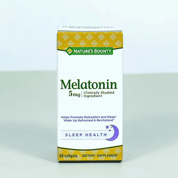 Nature’s Bounty Viên Uống Hỗ Trợ Điều Hòa Giấc Ngủ Melatonin 5mg 60 Viên - Chính Hãng