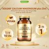 Solgar Viên Uống Calcium Magnesium Plus Zinc Bổ Sung Khoáng Chất Giúp Xương Chắc Khỏe, 100 Viên, Chính Hãng Mỹ