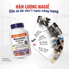 Webber Naturals Viên Uống Magie Dễ Dàng Hấp Làm Dịu Nhẹ Cho Hệ Tiêu Hóa Magnesium Bisglycinate 200mg Hộp 120 Viên