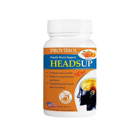 Provibiol Headsup Viên Uống Bổ Não Hỗ Trợ Tăng Cường Tuần Hoàn Não 30 Viên