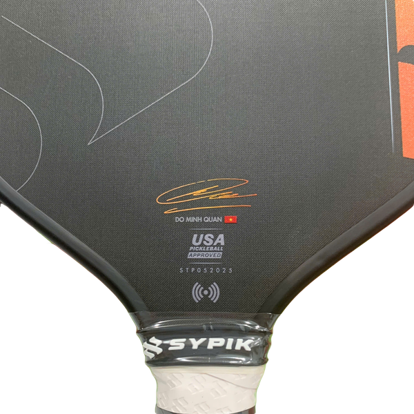 Sypik Vợt Pickleball Triton 5 Pro Ultimate Gen 5 Bản Chữ Ký Đỗ Minh Quân 16mm Màu Cam Ember Line