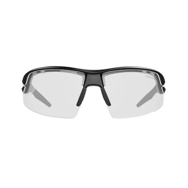 Tifosi Crit Kính Mát Thể Thao Dành Cho Đạp Xe, Pickleball Gọng Đen Matte Black Bộ 3 Tròng Đen Smoke, Đỏ AC Red Và Clear Trong Suốt