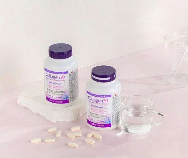 Webber Naturals Viên Uống Collagen 30 Giảm Nhăn Tăng Đàn Hồi Da Hộp 180 viên