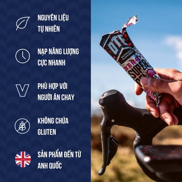 OTE Super Gel Năng Lượng Thế Hệ Mới Dùng Trong Chạy Bộ, Thể Thao