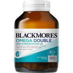 Blackmores Viên Uống Dầu Cá Liều Omega Gấp 2 Lần Double High Strength Fish Oil 90 Viên