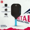 Wika Vợt Pickleball Wika Metal 16mm Có Kèm Hộp