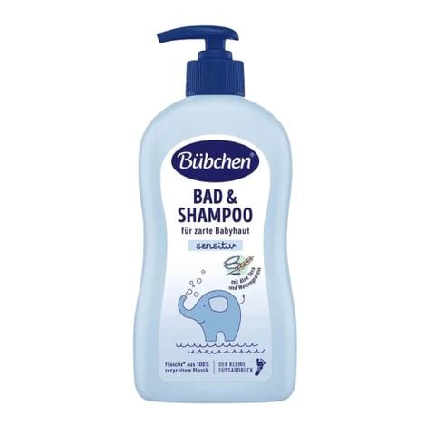 [HSD 30/09/2026] Bubchen Sữa Tắm Gội Bad & Shampoo 400ml