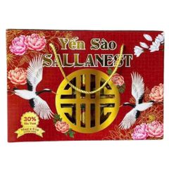 Sallanest Nước Yến Chưng Đường Phèn 30% Tổ Yến Hộp Quà Tết