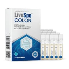 LiveSpo Colon Men Vi Sinh Hỗ Trợ Đại Tràng, Tiêu Chảy, Táo Bón Hộp 10 Ống