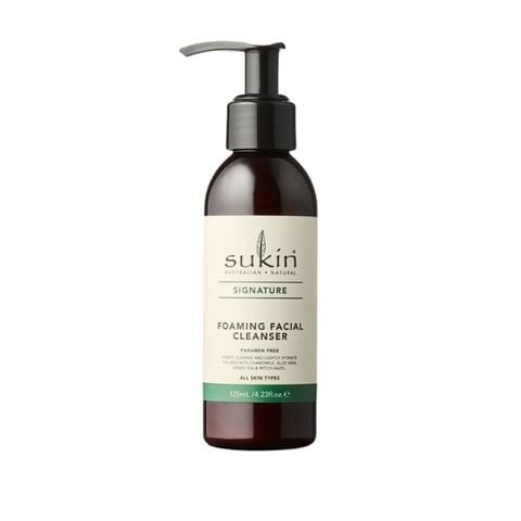 Sukin Sữa Rửa Mặt Tạo Bọt Signature Foaming Facial Cleanser 125ml