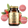 Solgar Viên Uống Bổ Sung Vitamin C 500MG Kết Hợp Quả Hồng Hạc Rose Hips Tăng Đề Kháng 100 Viên