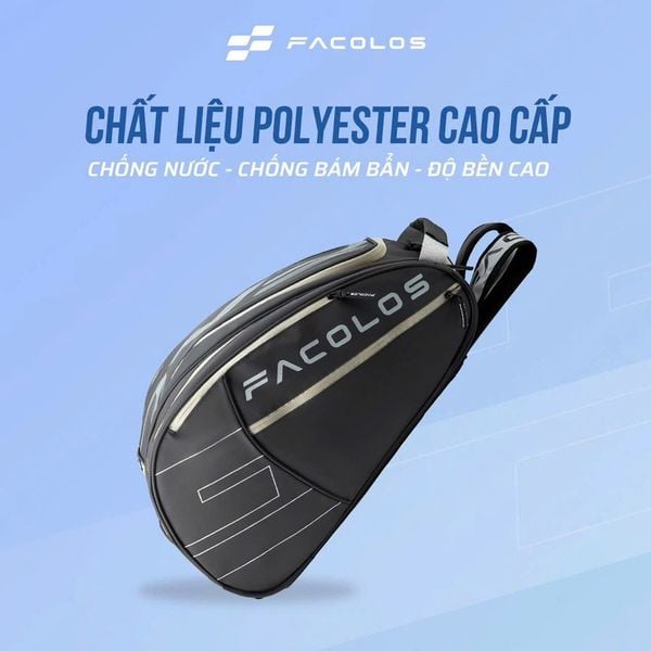 Facolos Túi Đựng Vợt Pickleball (Có Nhiều Màu Sẵn Hàng HCM)