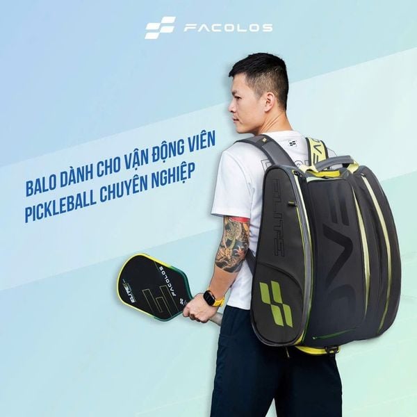 Facolos Túi Đựng Vợt Pickleball (Có Nhiều Màu Sẵn Hàng HCM)