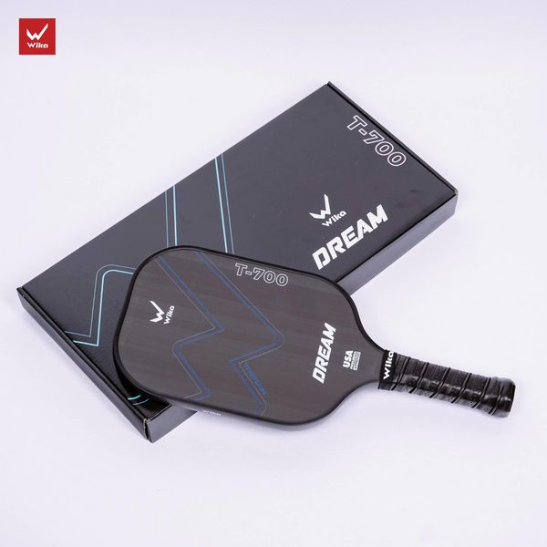 Wika Vợt Pickleball Wika Dream 14mm Màu Đen Xanh Dương Có Kèm Hộp
