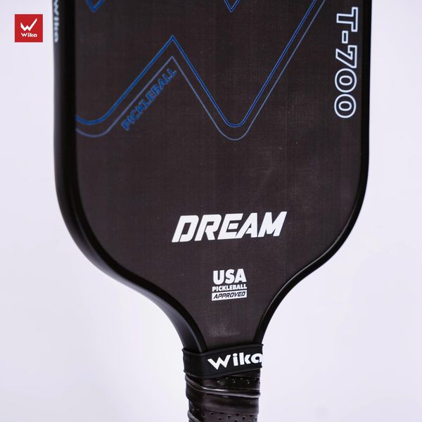 Wika Vợt Pickleball Wika Dream 14mm Màu Đen Xanh Dương Có Kèm Hộp