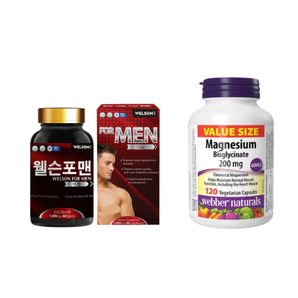 Welson For Men Hỗ Trợ Nam Giới - Chính Hãng Hàn Quốc