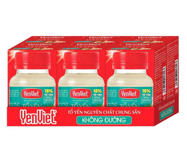 Yến Việt Tổ Yến Nguyên Chất Chưng Sẵn Không Đường 70ml