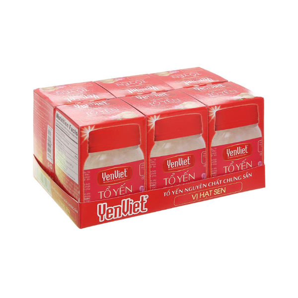 Yến Việt Tổ Yến Nguyên Chất Chưng Sẵn Vị Hạt Sen 70ml