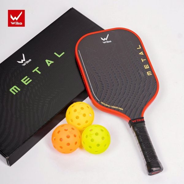 Wika Vợt Pickleball Wika Metal 16mm Có Kèm Hộp
