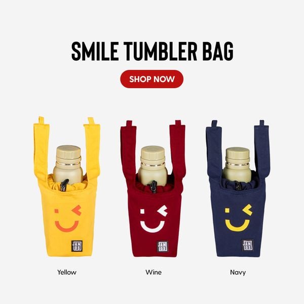 Smile Tumbler Bag
