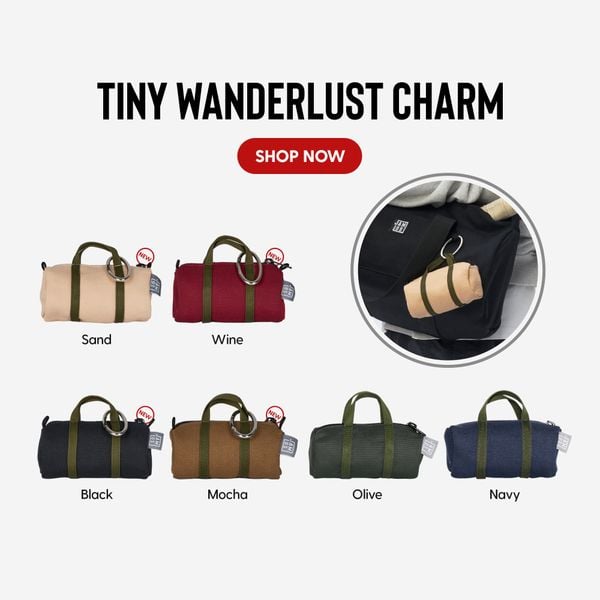 Tiny Wanderlust Charm