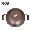 Chảo xào thép sâu chống dính 32cm Green Cook GCW03-32IH - Chính Hãng
