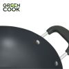 Chảo xào thép sâu chống dính 32cm Green Cook GCW03-32IH - Chính Hãng