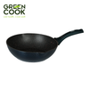 Chảo Đúc Nguyên Khối Hoa Văn Kim Cương Green Cook GCP2513 - Dùng Cho Mọi Loại Bếp - Hàng Chính Hãng Green Cook