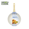 Chảo Sâu Vân Đá Granite Ocean Grey 7 Lớp Chống Dính - Hàng Chính Hãng Green Cook