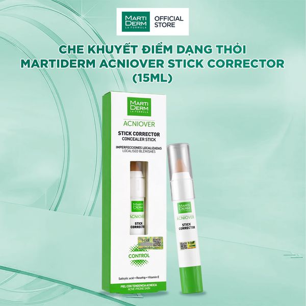  Che Khuyết Điểm Dạng Thỏi MartiDerm Acniover Stick Corrector (4ml) 