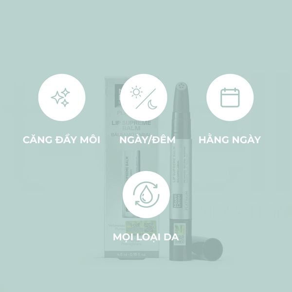  Son Dưỡng Làm Mềm, Căng Mọng Môi - MartiDerm Platinum Lip Supreme Balm 