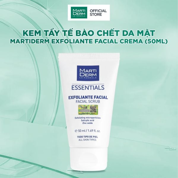  Kem Tẩy Tế Bào Chết Da Mặt MartiDerm Exfoliante Facial Crema (50ml) 