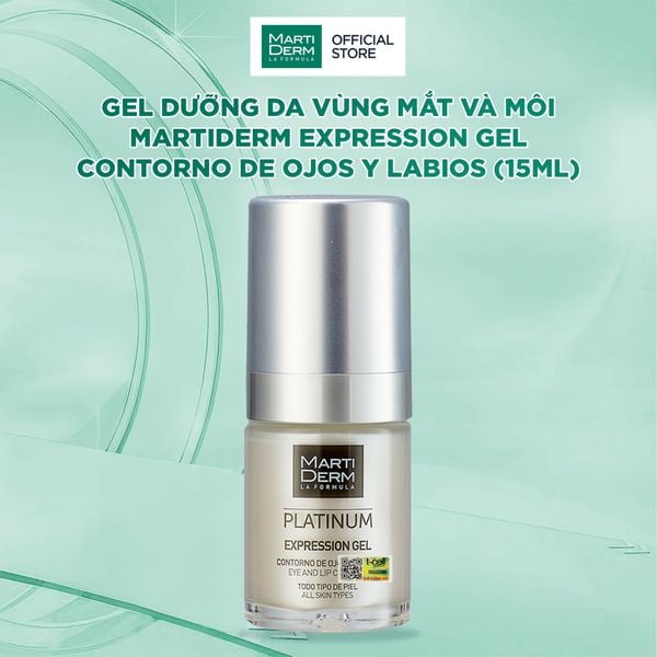  Gel Dưỡng Da Vùng Mắt Và Môi MartiDerm Expression Gel Contorno de Ojos y Labios (15ml) 