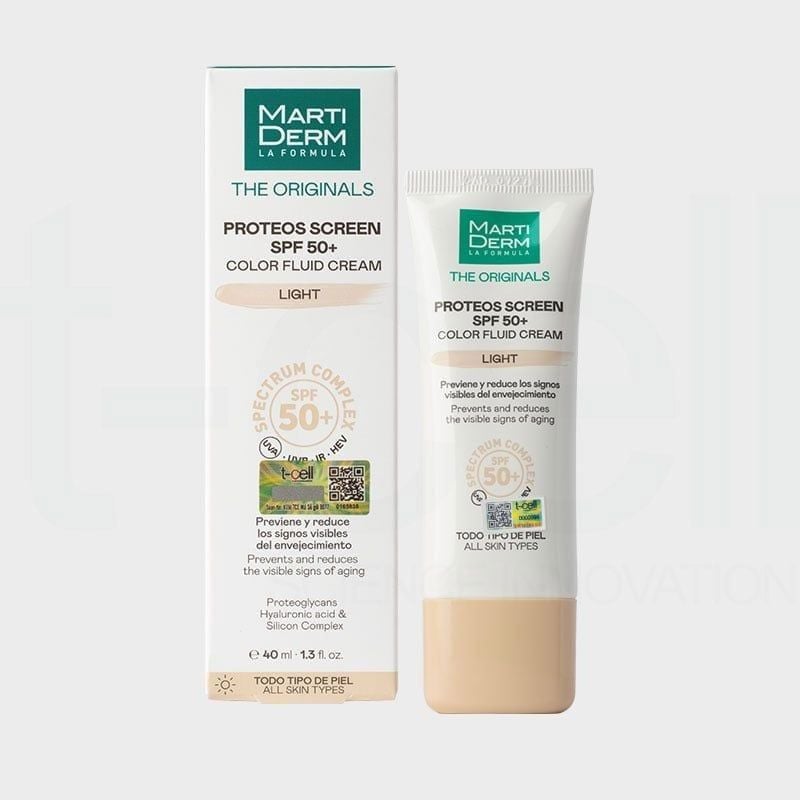 Kem Chống Nắng Proteos Screen SPF50+ Color Fluid Cream