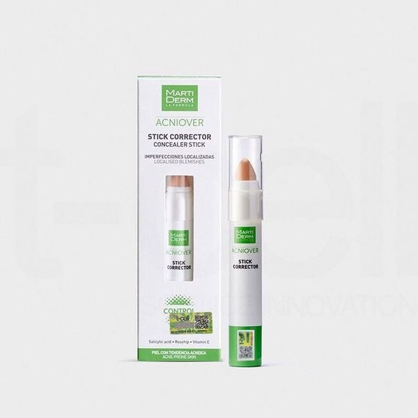  Bút che khuyết điểm & làm giảm mụn - MartiDerm Acniover Cover Stick Corrector (15ml) 