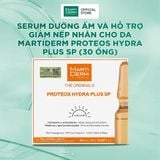  Serum Dưỡng Ẩm Và Hỗ Trợ Giảm Nếp Nhăn Cho Da MartiDerm Proteos Hydra Plus SP 