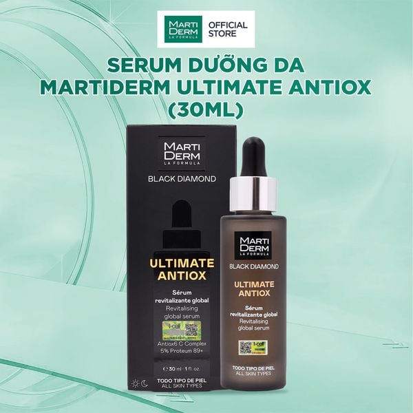  [DATE 10/2027] Serum Dưỡng Da MartiDerm Ultimate Antiox (30ml) 