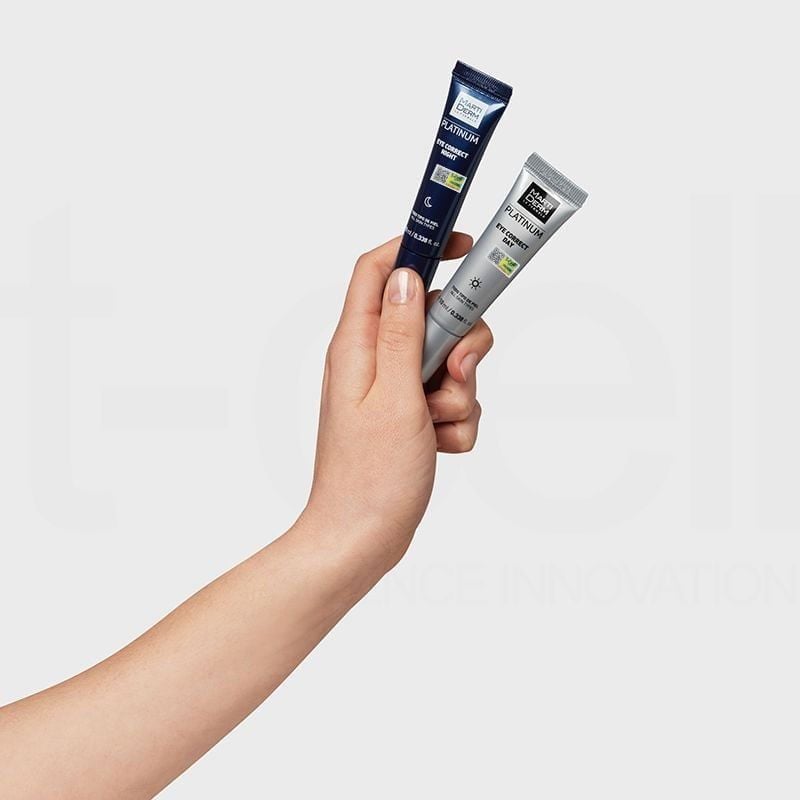  Kem dưỡng mắt ngày & đêm giảm bọng mắt, quầng thâm - MartiDerm Platinum Eye Correct (2 x 10ml) 