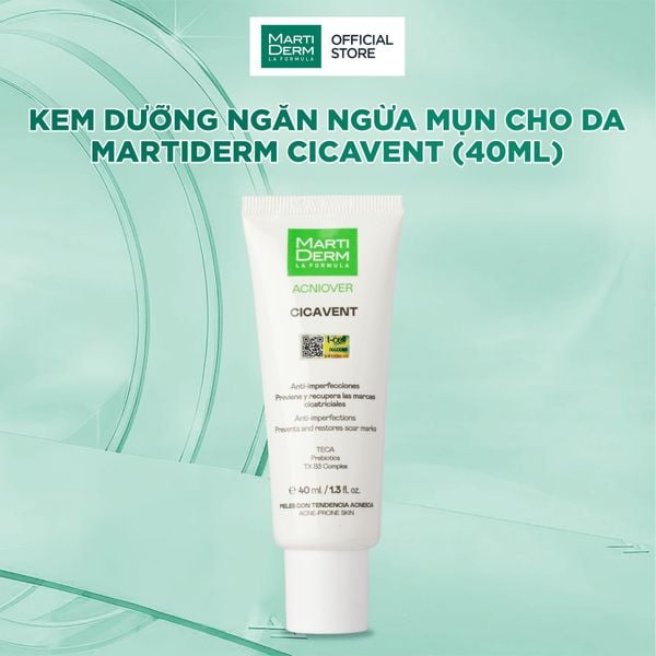  Kem Dưỡng Ngăn Ngừa Mụn Cho Da MartiDerm Cicavent (40ml) 