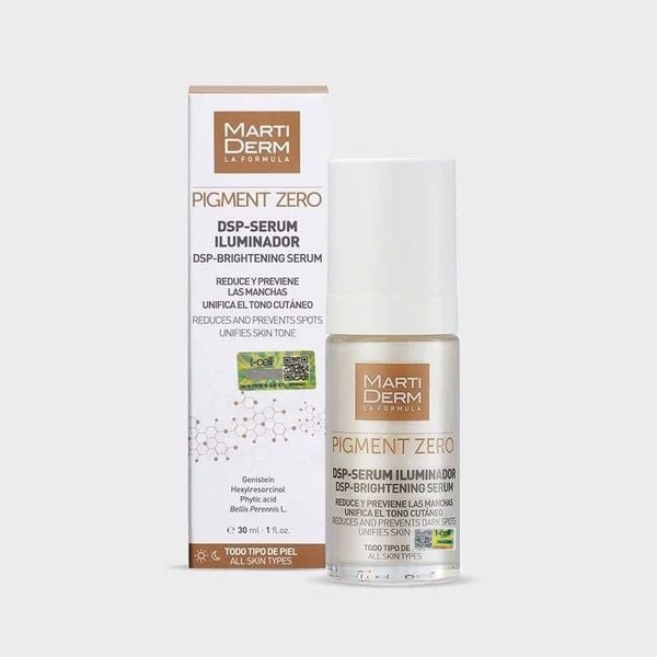  Tinh Chất Làm Sáng Da, Mờ Thâm, Duy Trì Sau Điều Trị Hydroquinone - MartiDerm Pigment Zero DSP Serum Illuminator (30ml) 
