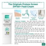  Kem Chống Nắng Phổ Rộng Toàn Diện Ngừa Lão Hóa, Phòng Chống Nám Quay Lại - MartiDerm The Originals Proteos Screen SPF50+ Fluid Cream 