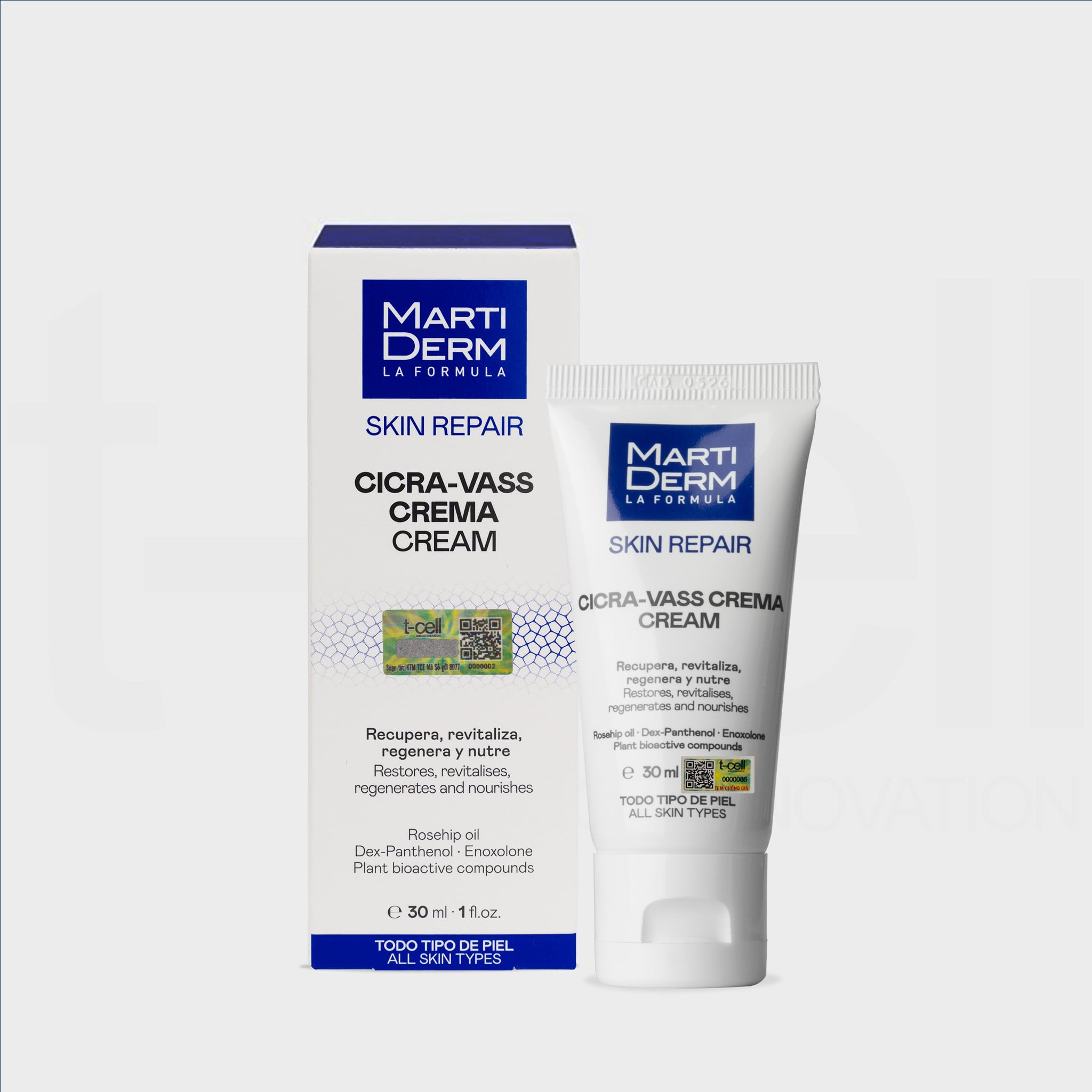 Kem dưỡng tái tạo & phục hồi da nhạy cảm - MartiDerm Cicra Vass Cream –  martidermvietnam