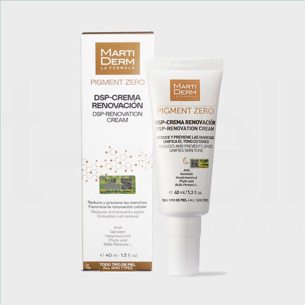  Kem Đêm Làm Sáng Da, Mờ Sắc Tố, Duy Trì Sau Hydroquinone - MartiDerm Pigment Zero DSP Renovation Cream 
