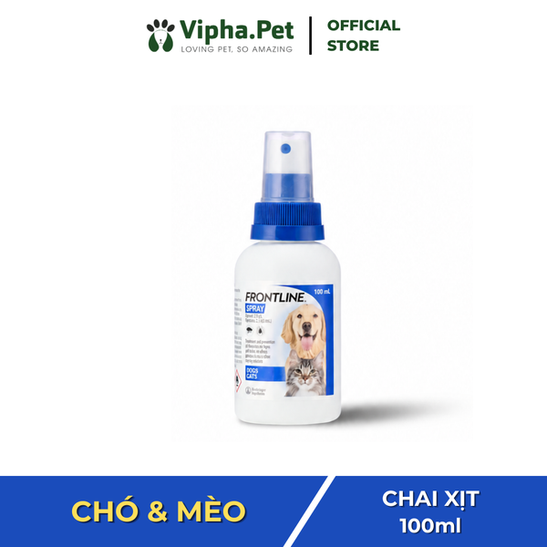 FRONTLINE® SPRAY - Chai xịt chuyên phòng & trị ve, rận, bọ chét dành cho chó, mèo từ hai ngày tuổi