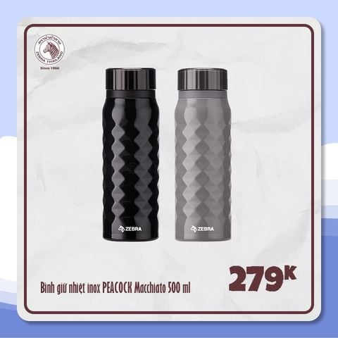 Bình giữ nhiệt Inox 500ml Diamond - Lifestyle Collection - 112638 || Diamond stainless steel vacuum bottle 500ml - Lifestyle Collection - 112638