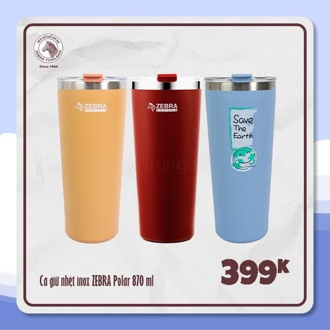 Ly giữ nhiệt Polar 870ml - Tặng kèm túi xách vải có quai - 112702 - One Touch1